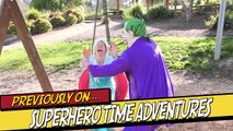 Spidergirl Vs Zombie Ironman w Spiderman Hulk & Joker - Superhero Time Adventures Episode 2_5!-1YtbdZrDprA