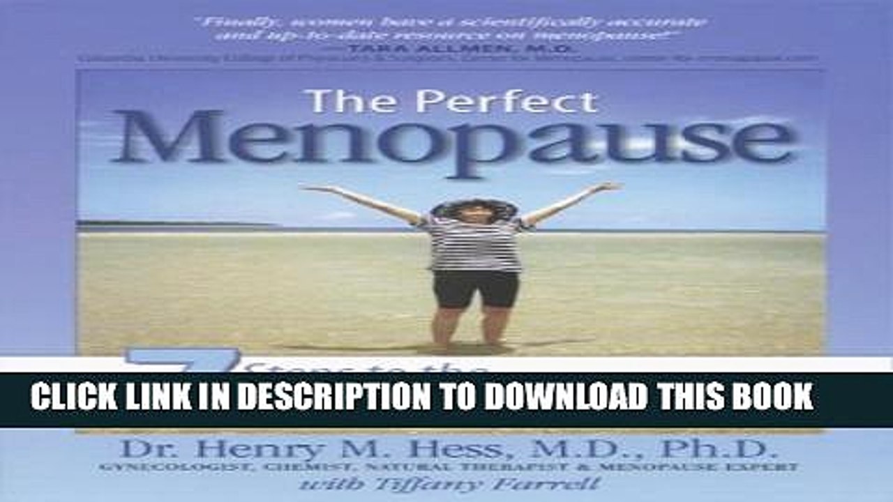 [PDF] The Perfect Menopause: 7 Steps to the Best Time of Your Life Full Online[PDF] The Perfect
