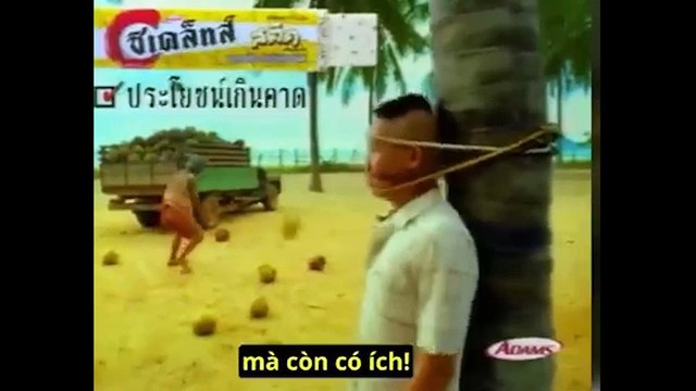 Cười đau bụng với quảng cáo kẹo cao su bá đạo của Thái Lan