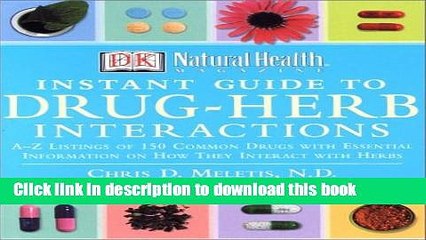 [PDF] Natural Health Magazine Instant Guide to Drug-Herb Interactions Popular Colection