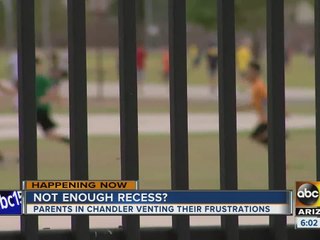 Chandler parents are worried their kids aren’t getting enough recess at school