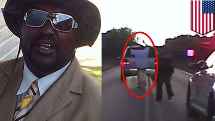Dashcam video shows unarmed black man with his hands raised shot by Tulsa cop