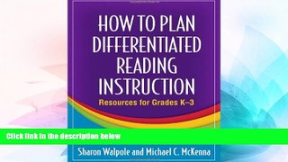 Big Deals  How to Plan Differentiated Reading Instruction: Resources for Grades K-3 (Solving