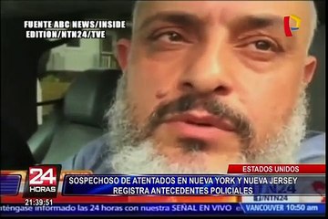 EEUU: sospechoso de atentados registra antecedentes policiales