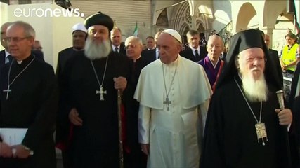 A Assise, le message de paix de divers représentants religieux