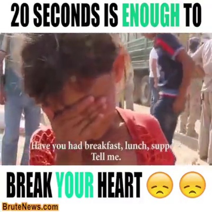 20 seconds is enough to break your heart