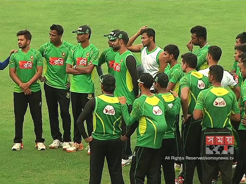 চলছে টাইগারদের অনুশীলন