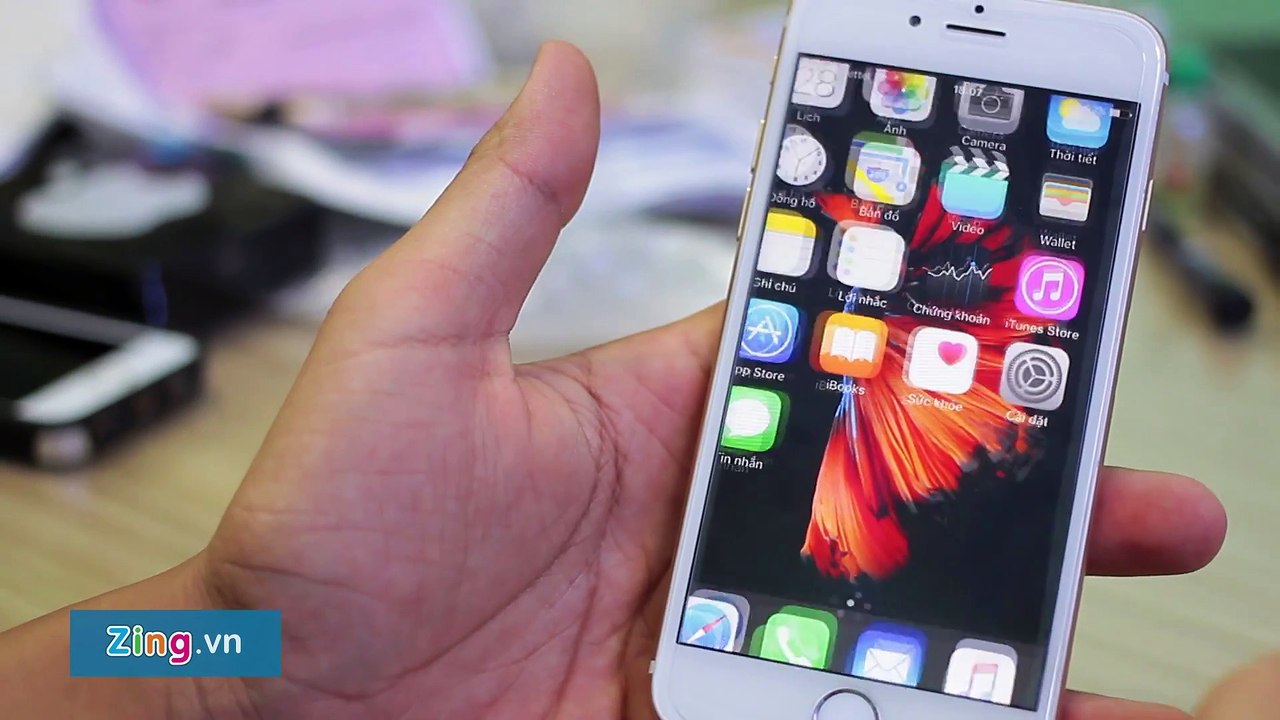 iPhone 6S dùng ruột iPhone 5S ở Sài Gòn׃ Có 3D Touch, Live Photo