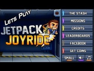 Lets Play Jetpack Joyride - With Bryan And Alex