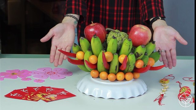 Cách bày mâm ngũ quả ngày tết
