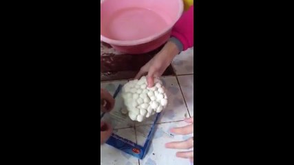 Xuất hiện cá viên chiên đông lạnh có đỉa gây hoang mang