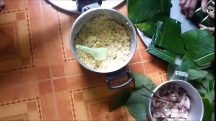 Gói Bánh Chưng Đơn Giản