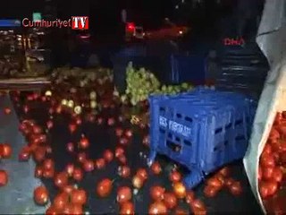 D-100 Karayolu'nda zincirleme kaza