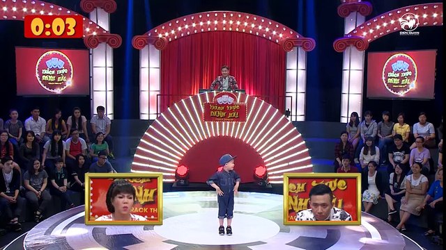 Thách Thức Danh Hài mùa 2 - Siêu nhí triệu view An Khang làm giám khảo -điên đảo