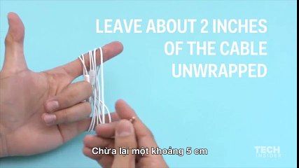 Làm sao để giữ cho tai nghe không bị rối