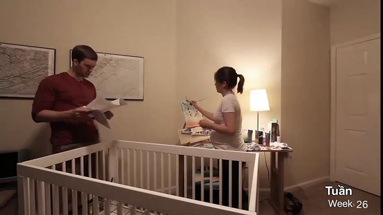 Đôi vợ chồng viết nhật kí và tự tay chuẩn bị mọi thứ để đón con chào đời