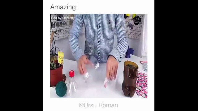 Cách sử dụng vỏ chai nhựa bỏ đi không phải ai cũng biết