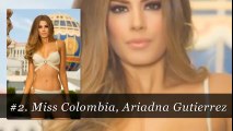 Top 10 thí sinh hoa hậu hoàn vũ 2015 nóng bỏng nhất với bikini