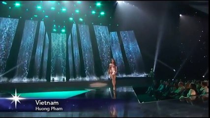 Miss Universe 2015 _ Prelim _ Phạm Hương - Bikini