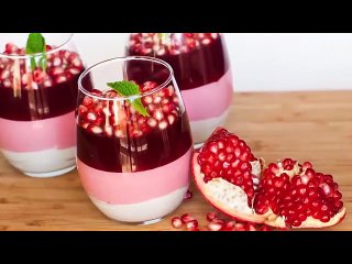 Món tráng miệng độc đáo và ngon mắt cùng quả lựu