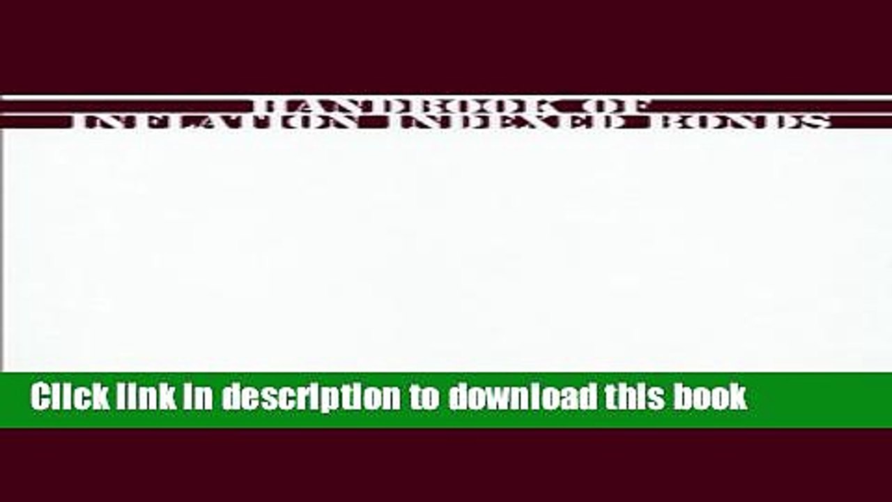 [PDF] Handbook of Inflation Indexed Bonds (Frank J. Fabozzi Series) Popular Colection