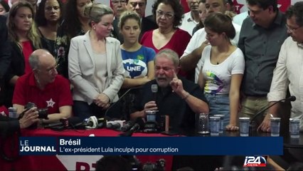 Brésil : l'ex-Président Lula inculpé pour corruption
