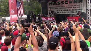 Method Man and Redman - Errybody Scream (live @boston freedom rally)