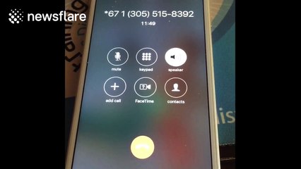 Alleged phone scammer says he loves his job after being challenged during call