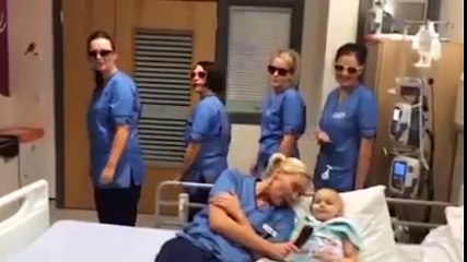 Cảm động 6 ý tá cùng hát ‘Let it go’ tiếp sức cho bệnh nhi ung thư