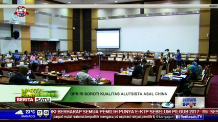 DPR: Kualitas Alutsista dari Tiongkok Harus Ditinjau Kembali
