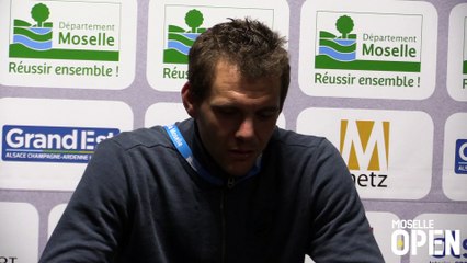 Conférence de Presse de Paul-Henri Mathieu après sa défaite face à Dustin Brown 6/4 6/2