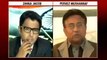 Indian Journalist asks Pervez Musharraf "If India vs Pak war happens who would be responsible", bashing reply