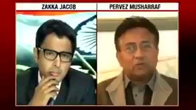 Indian Journalist asks Pervez Musharraf If India vs Pak war happens who would be responsible , bashing reply