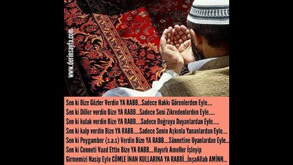 Bağışla beni Rabbim