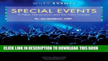 [PDF] Special Events: A New Generation and the Next Frontier Full Online