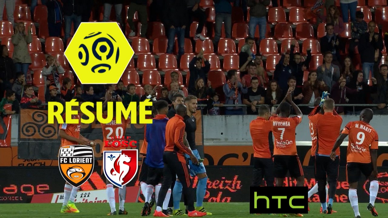 FC Lorient - LOSC (1-0)  - Résumé - (FCL-LOSC) / 2016-17