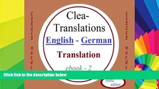 Big Deals  English To German Translation  Best Seller Books Best Seller