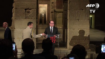 USA: Hollande annonce un fonds pour la protection du patrimoine