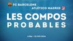 FC Barcelone - Atlético Madrid : les compos probables !