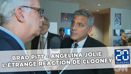 L'étrange réaction de George Clooney sur le divorce de Brad Pitt et Angelina Jolie