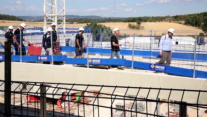 [Visite] Les joueurs découvrent l'Arena