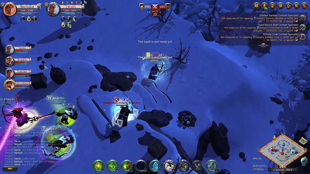 Valhalla vs Dread Pirate