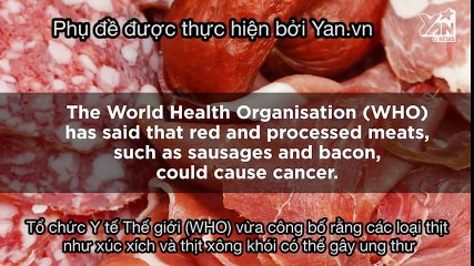 Thịt có thực sự gây ung thư?