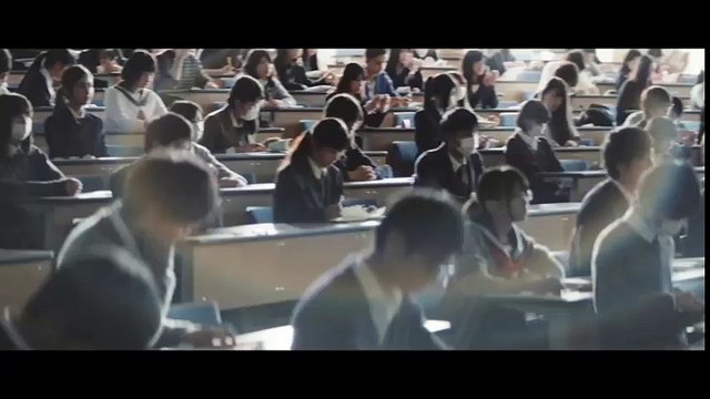 Đoạn phim hoạt hình được vẽ từ phấn trắng bảng đen của Nhật Bản