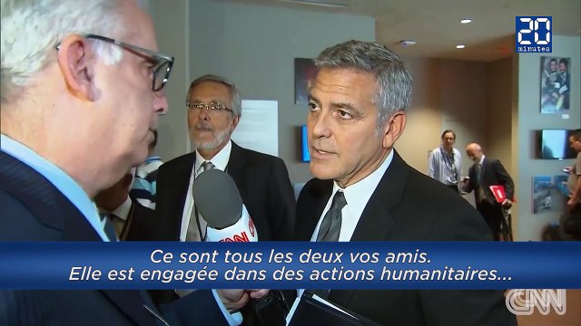 Réaction de George Clooney sur le divorce de Brad Pitt et Angelina Jolie