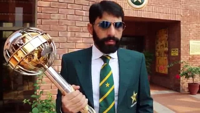 Misbah-ul-Haq explains just how great it is to have the ICC Test Championship Mace for the first time in the Pakistan Cr