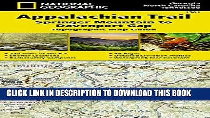 [PDF] Appalachian Trail, Springer Mountain to Davenport Gap [Georgia, North Carolina, Tennessee]