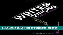 [PDF] Write     Wrong: Writing Within Criminal Justice, A Student Workbook Full Online