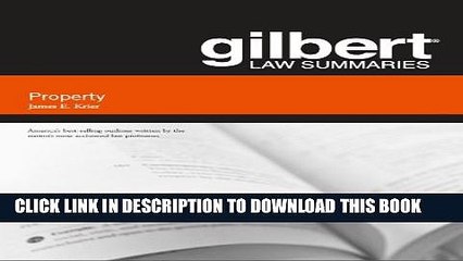 [PDF] Gilbert Law Summary on Property (Gilbert Law Summaries) Popular Online