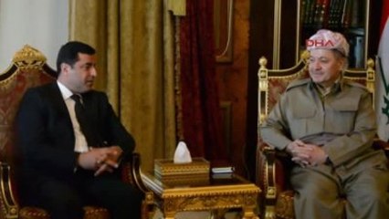 Diyarbakır Hdp Heyeti Mesut Barzani ile Bir Araya Geldi